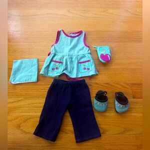 American Girl Doll weekend baking outfit full outfit